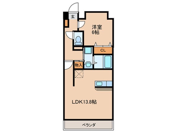 ラシュラントトロワの物件間取画像